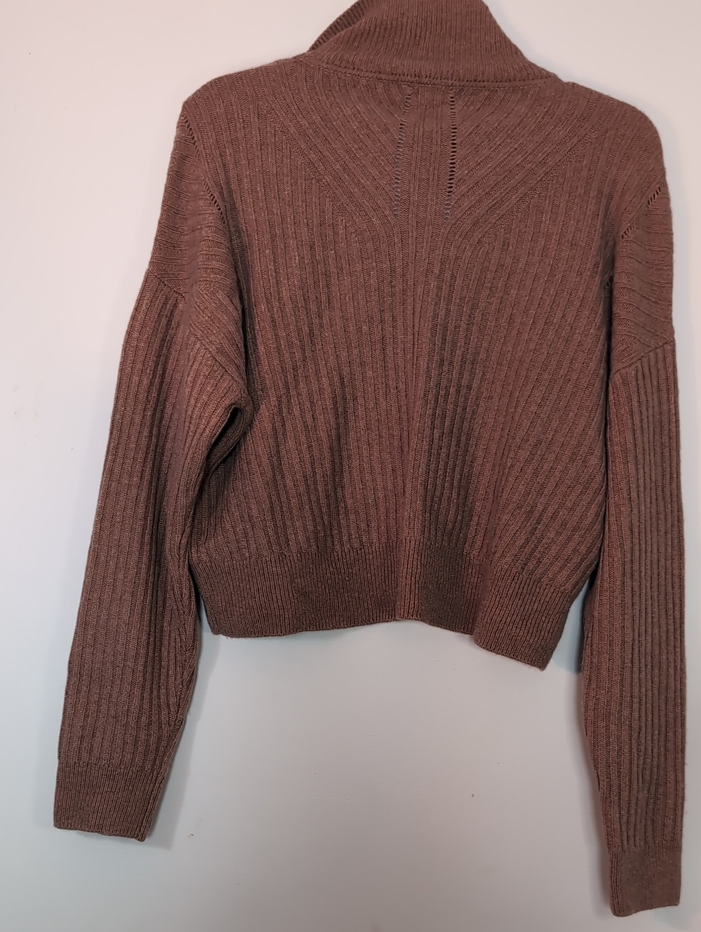 rag & bone Cropped Ribbed Collared Sweater - Picture 5 of 10